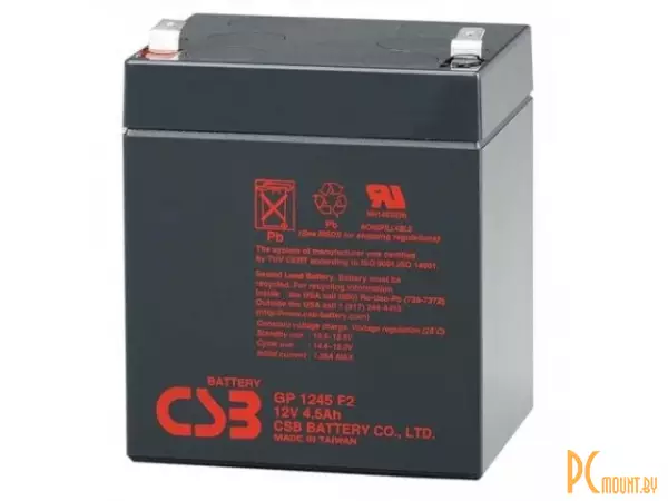 Источник бесперебойного питания UPS Аккумулятор CSB GP1245, 12V