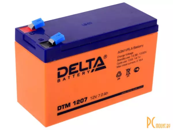 Источник бесперебойного питания UPS Аккумулятор Delta DTM 1207
