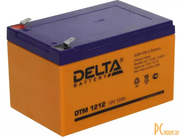 Источник бесперебойного питания UPS Аккумулятор Delta DTM 1212