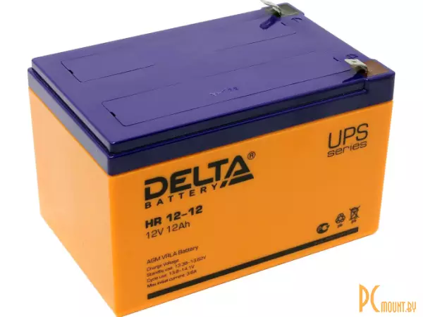 Источник бесперебойного питания UPS Аккумулятор Delta HR 12-12